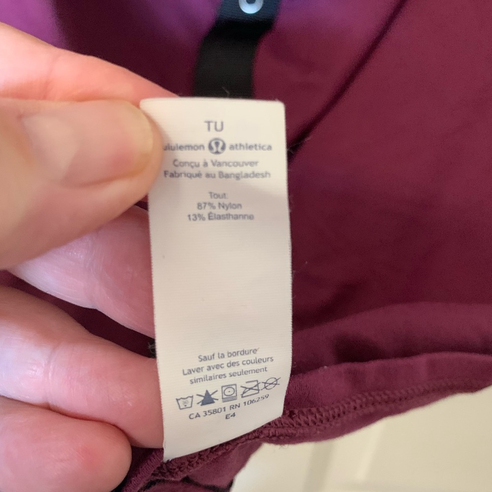 Lululemon Customizable Snap Button Scarf In Purple 🌴 - Picture 4 of 6